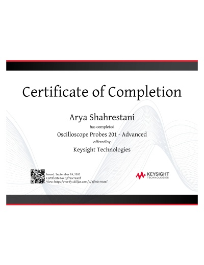 Certificate 3